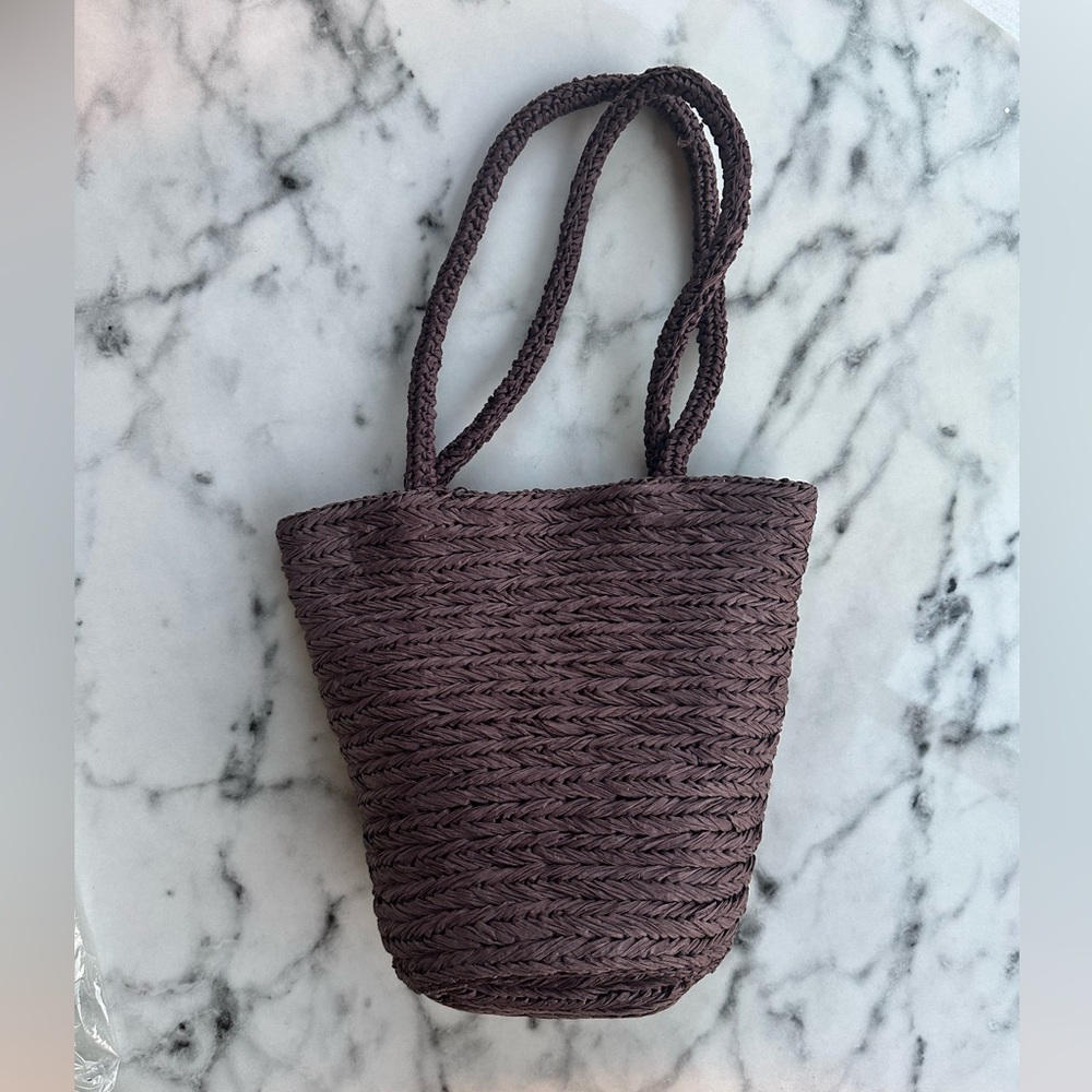 J. Crew Handwoven Malta Tote